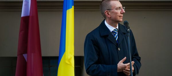 Министр иностранных дел Латвии Эдгарс Ринкевичс Министр иностранных дел Латвии Эдгарс Ринкевичс - Sputnik Latvija