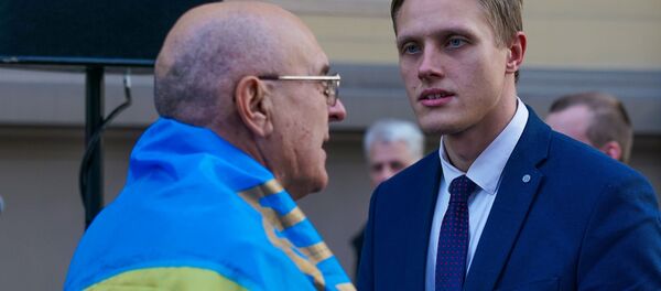 Янис Домбрава, депутат Сейма Латвии от Нацобъединения - Sputnik Латвия