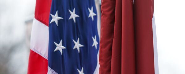 Торжественная церемония передачи Земессардзе от США средств разминирования Husky - Sputnik Латвия