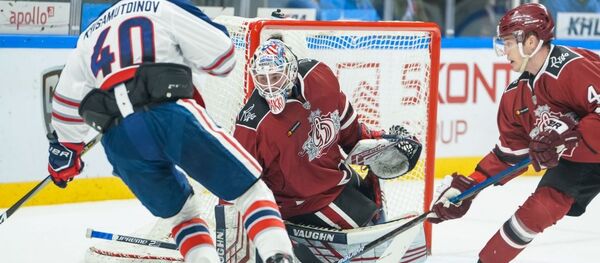 Рижский Динамо против нижнекамского Нефтехимика - Sputnik Латвия