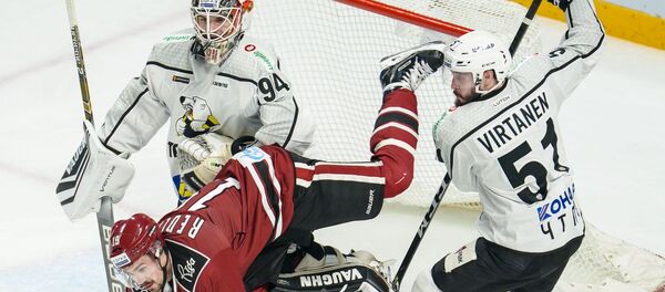 Матч Динамо (Рига) - Трактор (Челябинск) - Sputnik Латвия