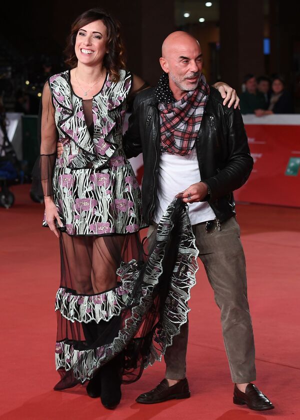 Актриса Франческа Делла Раджьоне на красной дорожке Международного кинофестиваля в Риме - Sputnik Латвия