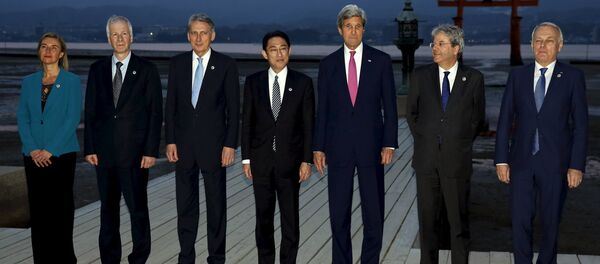 Встреча глав МИД Большой семерки в Хиросиме, Япония - Sputnik Латвия