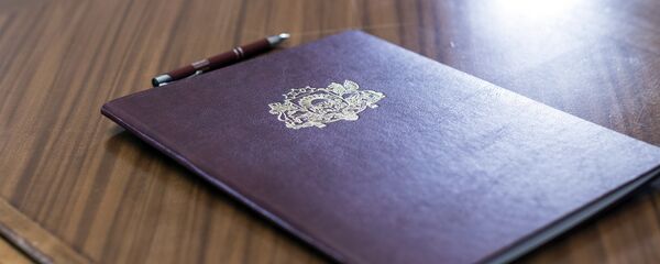 Подписание документов в Сейме Подписание документов в Сейме - Sputnik Latvija