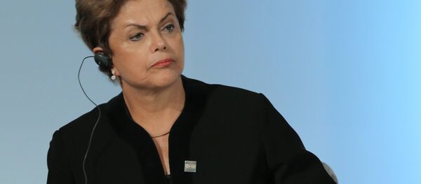 Президент Бразилии Дилма Роуссефф. Архивное фото Президент Бразилии Дилма Роуссефф. Архивное фото - Sputnik Латвия