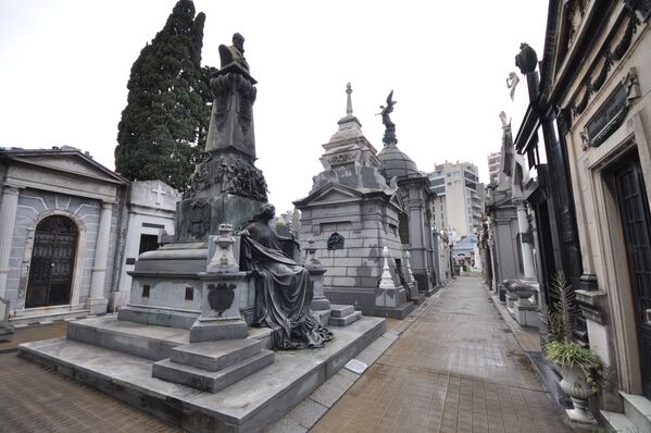 Кладбище Реколета в Буэнос-Айресе, Аргентина - Sputnik Латвия