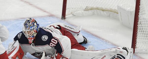 Вратарь Элвис Мерзликин Вратарь Элвис Мерзликин - Sputnik Латвия