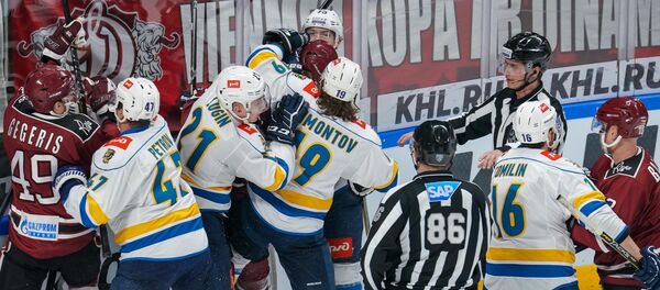 Игра КХЛ Динамо (Рига) - Сочи Игра КХЛ Динамо (Рига) - Сочи - Sputnik Латвия