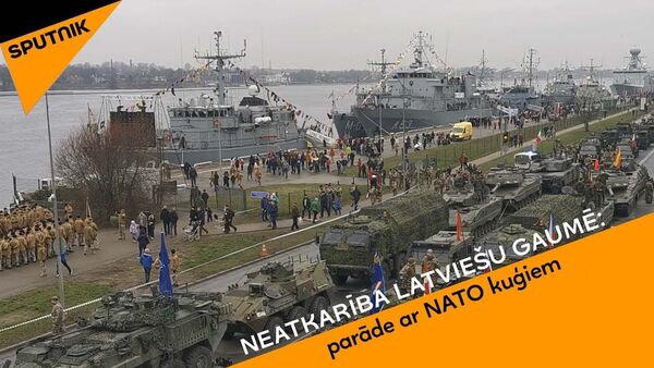 Neatkarība latviešu gaumē: parāde ar NATO kuģiem - Sputnik Latvija