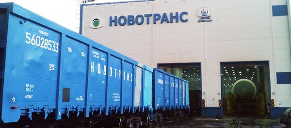 Вагоны компании Новотранс - Sputnik Латвия