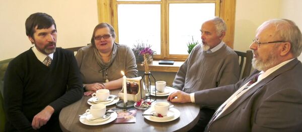 Акиця в Вильнюсе Встретимся за чашечкой кофе - Sputnik Латвия