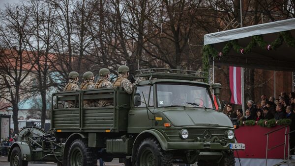 Транспортное средство Министерства обороны Латвии - Sputnik Latvija
