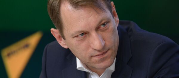  Заместитель главного редактора МИА Россия сегодня Андрей Благодыренко. - Sputnik Латвия