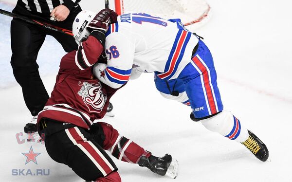 В красивом матче со СКА рижане все потеряли в третьем периоде - Sputnik Латвия