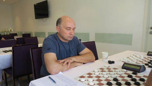Латвийский мастер по стоклеточным шашкам Гунтис Валнерис - Sputnik Латвия