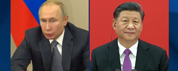 Начинайте! Смотрите, как Путин и Си открыли газопровод Сила Сибири Начинайте! Смотрите, как Путин и Си открыли газопровод Сила Сибири - Sputnik Латвия