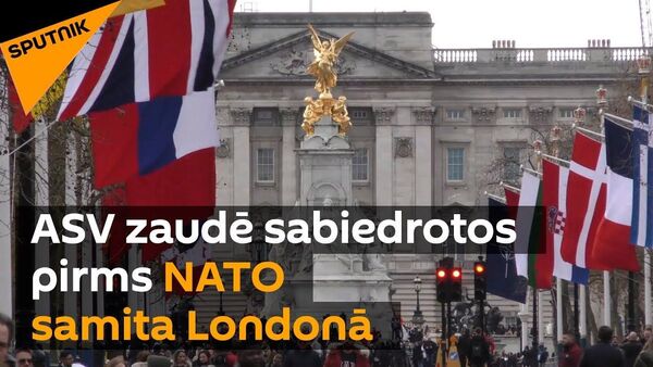 ASV zaudē sabiedrotos pirms NATO samita Londonā - Sputnik Latvija