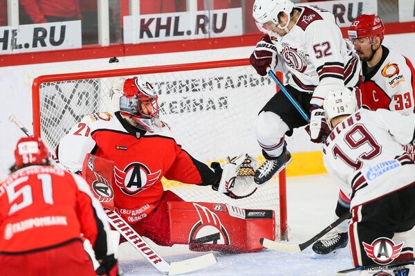 Героические усилия рижского Динамо в Екатерибурге не принесли очков - Sputnik Латвия