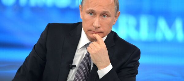 Прямая линия с президентом России Владимиром Путиным - Sputnik Латвия