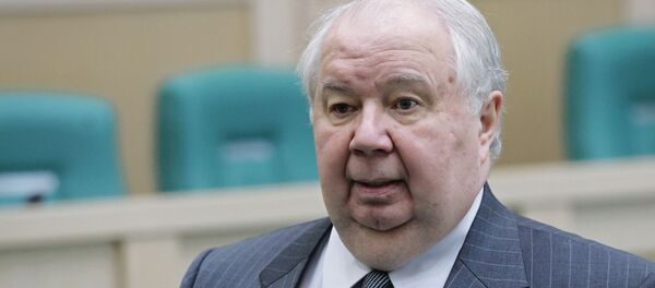 Первый заместитель председателя Комитета Совета Федерации по международным делам Сергей Кисляк Первый заместитель председателя Комитета Совета Федерации по международным делам Сергей Кисляк - Sputnik Latvija