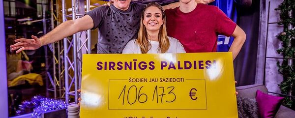 Благотворительный марафон Дай пять! Благотворительный марафон Дай пять! - Sputnik Латвия