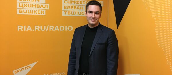 Крымский политолог, председатель Крымской молодежной ассоциации политологов Владислав Ганжара - Sputnik Латвия