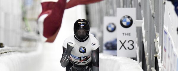 Скелетонист Мартиньш Дукурс  - Sputnik Латвия