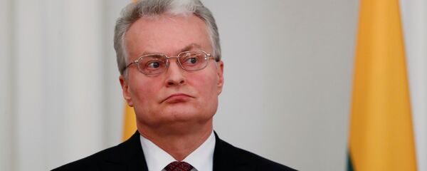 Президент Литвы Гитанас Науседа Президент Литвы Гитанас Науседа - Sputnik Latvija