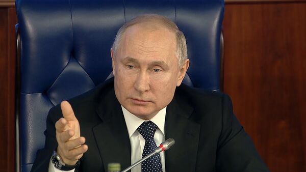 Путин о гиперзвуковом оружии: теперь догоняют нас  - Sputnik Латвия
