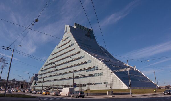 Национальная библиотека в Риге - Sputnik Латвия