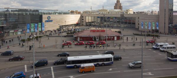 Железнодорожный вокзал. Центральная площадь - Sputnik Латвия