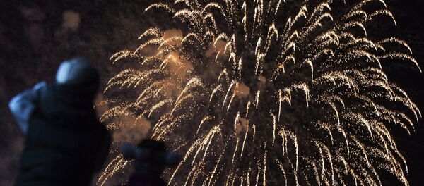 Праздничный салют - Sputnik Латвия