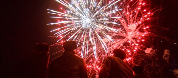 Праздничный салют - Sputnik Латвия