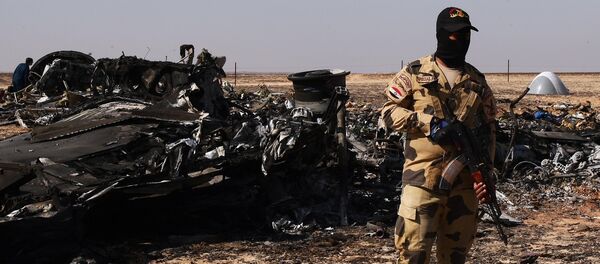 Место крушения российского самолета Airbus A321 в Египте - Sputnik Латвия