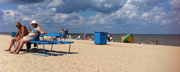 Пляж в Юрмале - Sputnik Латвия