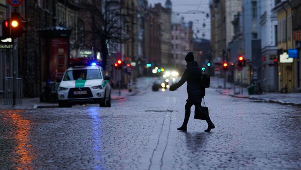 На один день улица Тербатас в Риге стала пешеходной. - Sputnik Latvija