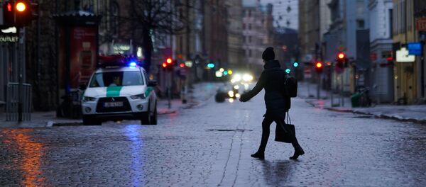 На один день улица Тербатас в Риге стала пешеходной. - Sputnik Латвия