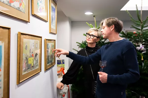 В канун Рождества в Риге открылась выставка советского графика Анатолия Кокорина В канун Рождества в Риге открылась выставка советского графика Анатолия Кокорина - Sputnik Латвия