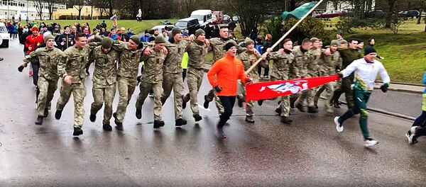 В Вильнюсе прошел забег в память о событиях 13 января 1991 года - Sputnik Латвия