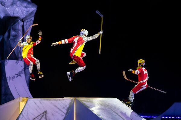 Премьера в Риге:  шоу Кристалл канадского Cirque du Soleil. - Sputnik Латвия