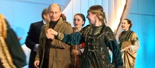 Кремль показал другого Путина: кадры съемки личных операторов Кремль показал другого Путина: кадры съемки личных операторов - Sputnik Latvija