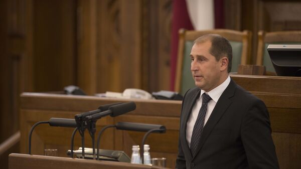 Глава Цесисского отделения Латвийской зеленой партии, бывший депутат Сейма Артис Расманис - Sputnik Латвия