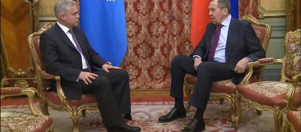 Глава МИД России на встрече с новым генеральным секретарем ОДКБ расставил приоритеты Глава МИД России на встрече с новым генеральным секретарем ОДКБ расставил приоритеты - Sputnik Латвия