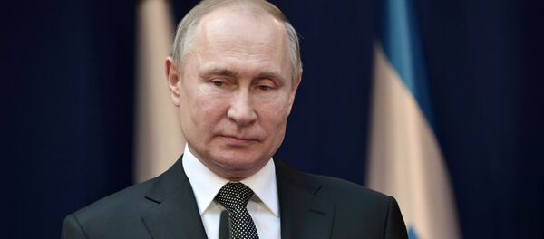 Президент РФ Владимир Путин в ходе рабочего визита в Израиль, 23 января 2020 Президент РФ Владимир Путин в ходе рабочего визита в Израиль, 23 января 2020 - Sputnik Latvija