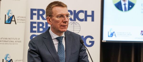 Глава МИД Латвии Эдгарс Ринкевичс - Sputnik Latvija
