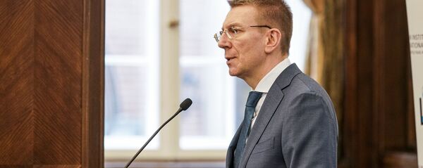 Министр иностранных дел Латвии Эдгарс Ринкевичс Министр иностранных дел Латвии Эдгарс Ринкевичс - Sputnik Latvija