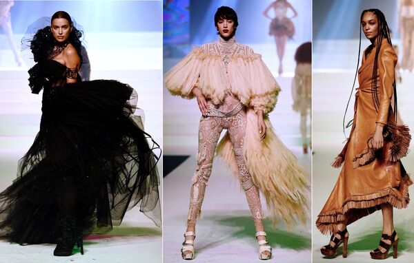 Неделя моды в Париже Haute Couture: Jean Paul Gaultier - Sputnik Латвия