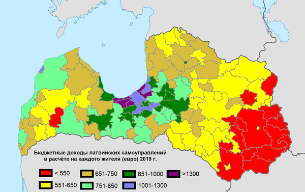 Где в Латвии жить хорошо: богатые и бедные самоуправления - Sputnik Латвия