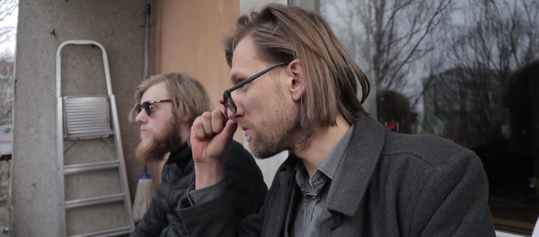 Как русские шпионы наблюдают за строительством нового здания Службы госбезопасности - Sputnik Латвия