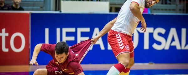 Матч сборной Латвии и сборной Дании в отборочном раунде чемпионата Европы Матч сборной Латвии и сборной Дании в отборочном раунде чемпионата Европы - Sputnik Латвия